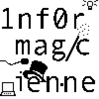 logo informagicien.ne dessiné à l'ordi